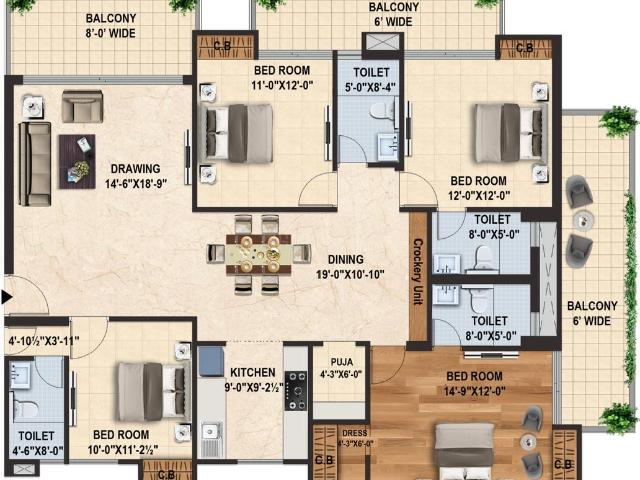 Flat for sale in Kedarpur, Uttarakhand