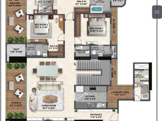 Flat for sale in Nerul West, Navi Mumbai