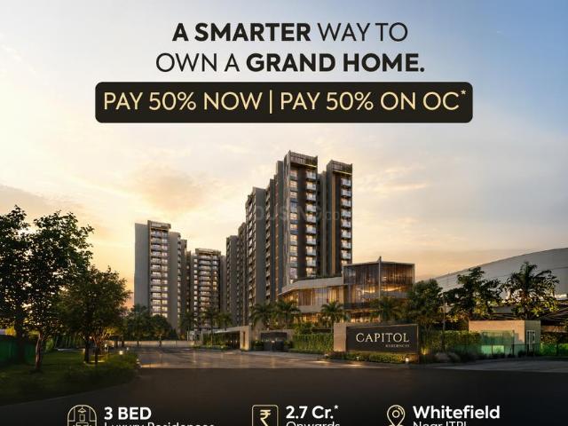 Flat for sale in Bangalore East, Cox Town - Bangalore