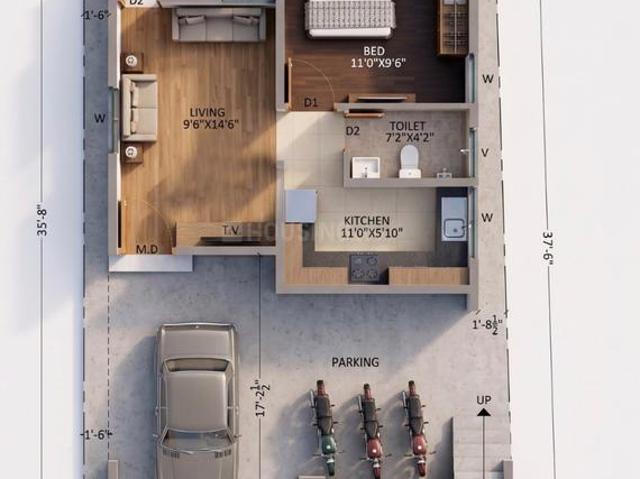 Duplex for sale in Bangalore East, Cox Town - Bangalore