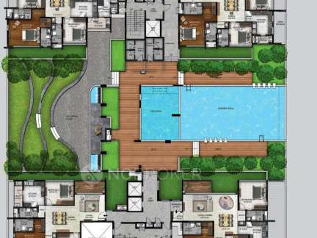 Flat for sale in Bangalore South, Cox Town - Bangalore