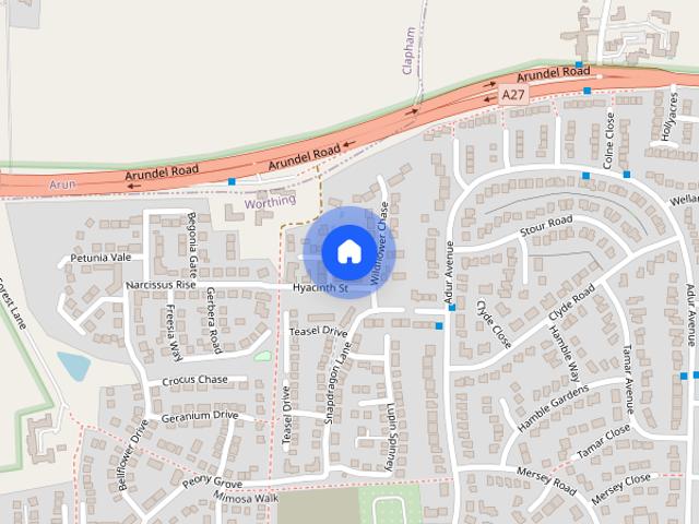 House for rent in Worthing, West Sussex
