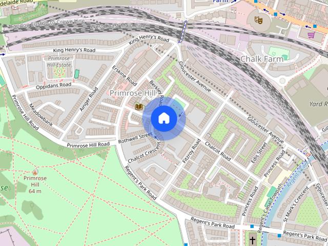 House for rent in Chalk Farm, Primrose Hill