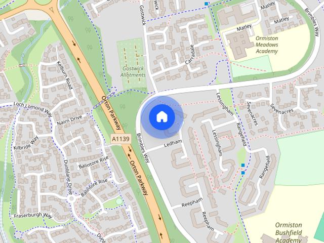 Apartment for rent in Ortongate Centre, Peterborough