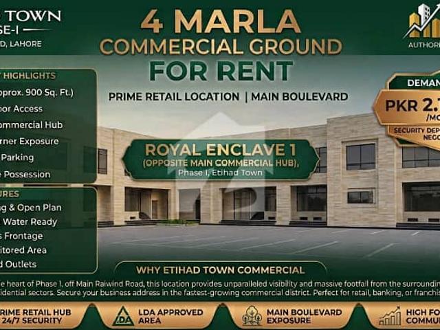 Commercial for rent in لاہور, لاہور ڈویژن