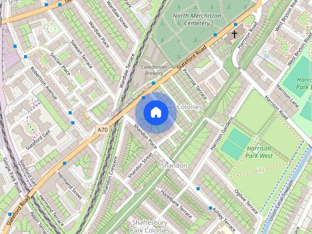 Apartment for rent in Shaftesbury Park Colonies, Merchiston