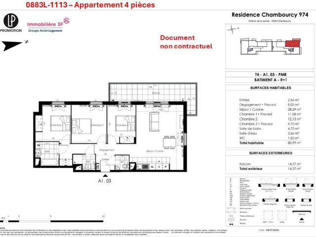 Appartement location à Saint-Germain-en-Laye, Chambourcy
