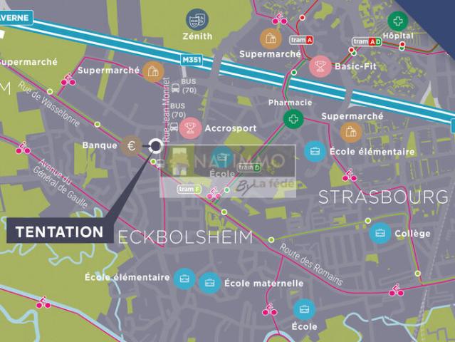 Appartement vente à Strasbourg, Eckbolsheim