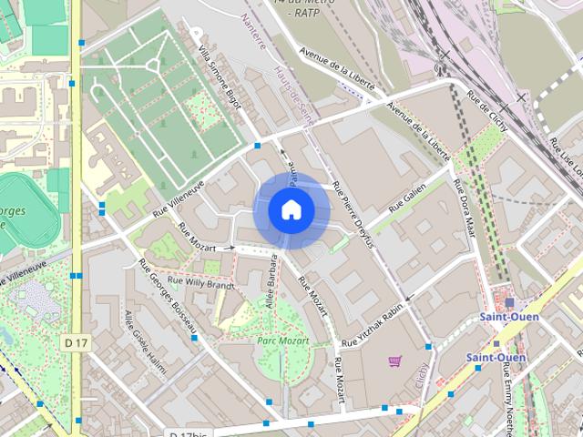 Appartement location à Nanterre, Clichy