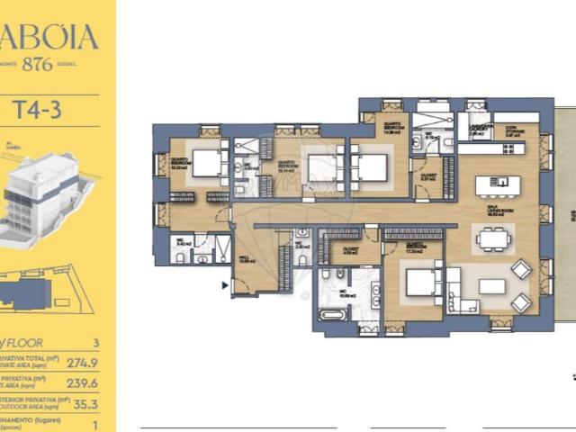 Apartamento venda em Santo António do Estoril, Cascais