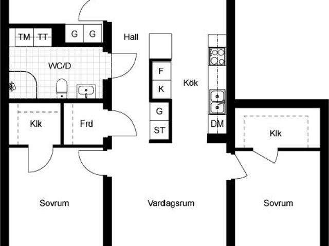 Lägenhet hyra i Motala, Östergötland