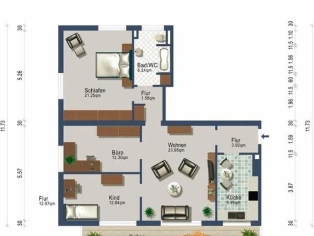 Wohnung mieten in Altstadt, Salzburg