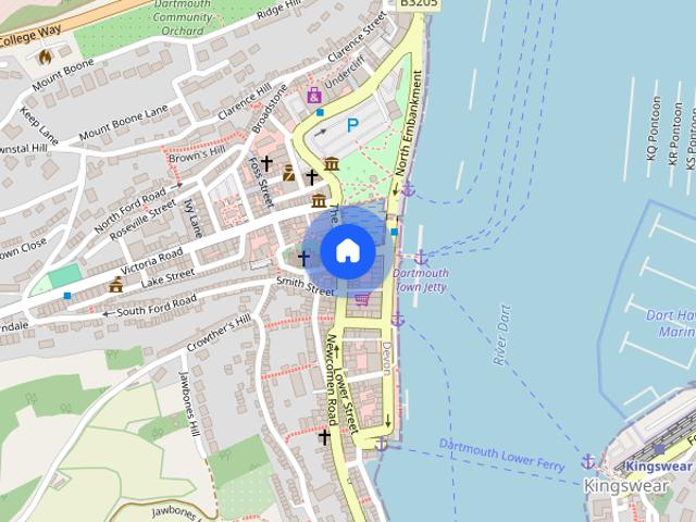 Apartment for rent in Kingswear, South Hams