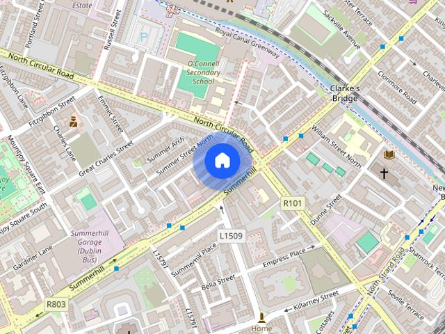 House to rent in Mountjoy B ED, Dublin