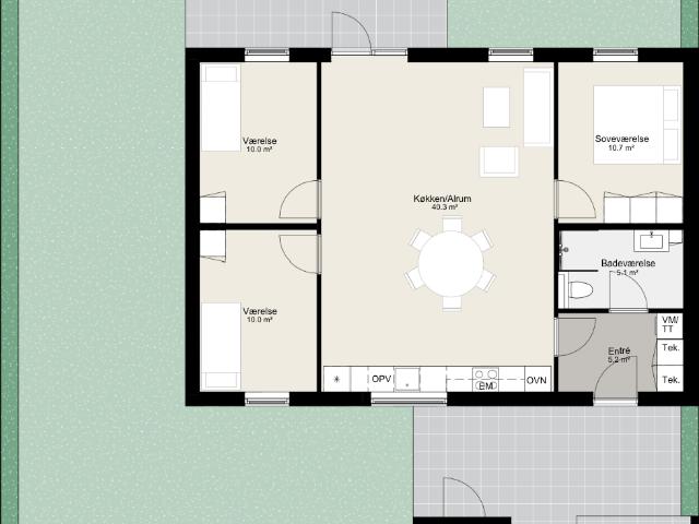 Villa til leje i Stubberup, Ølsted