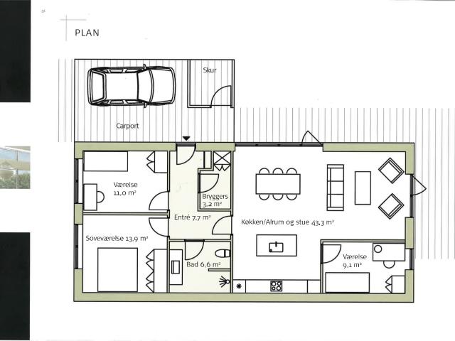 Hus til leje i Herning, Århus