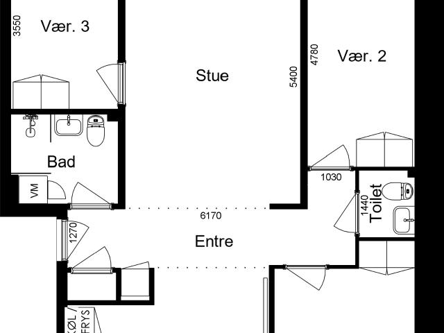 Lejlighed til leje i Vinderup, Århus