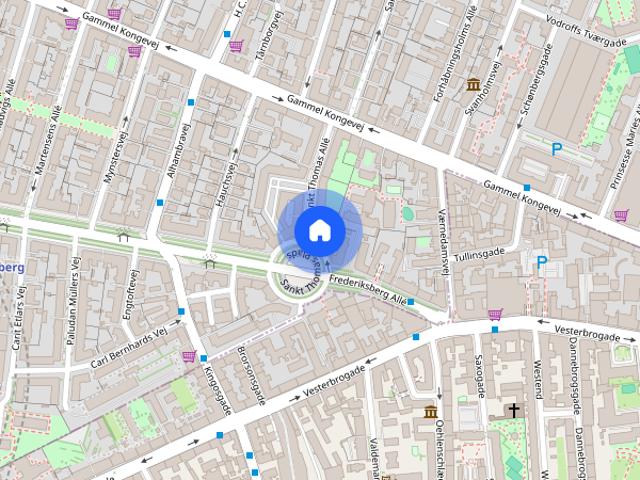 Lejlighed til leje i Frederiksberg, Frederiksberg Kommune