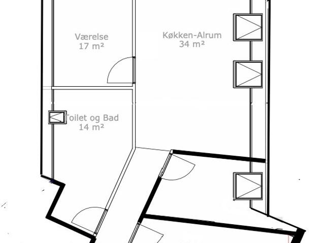 Lejlighed til leje i Børup, Tranbjerg