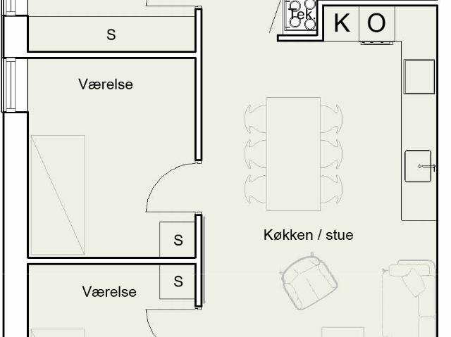 Lejlighed til leje i Marienberg Huse, Vordingborg