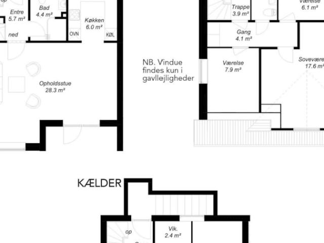 Lejlighed til leje i Løgstør, Brønderslev-Dronninglund