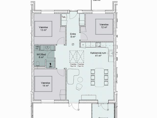 Villa til leje i Agedrup, Odense