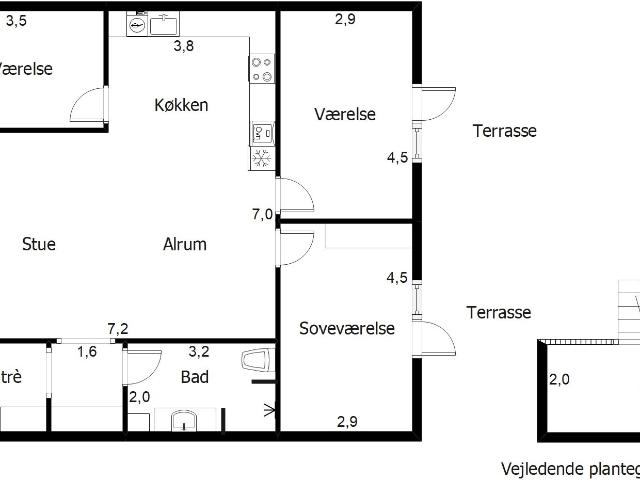 Hus til leje i Århus