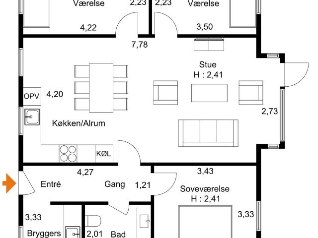 Hus til leje i Århus