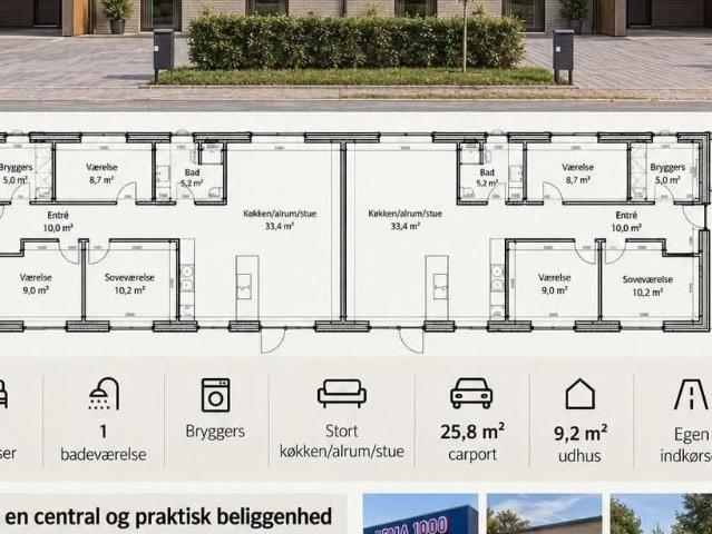 Hus til leje i Skive, Århus