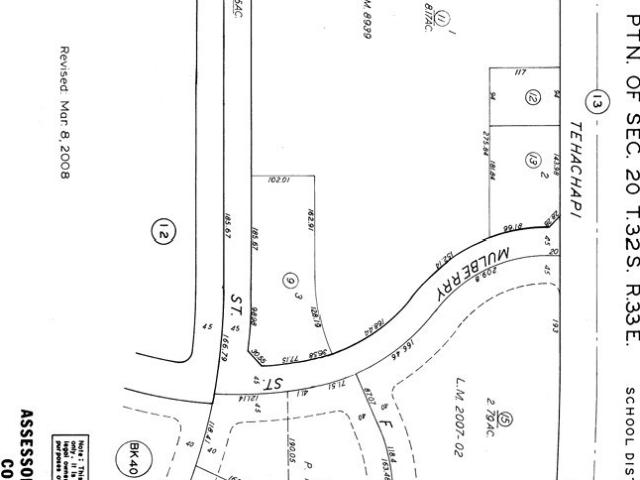 Land for sale in Tehachapi, California