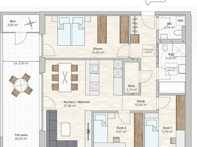 Apartment kaufen in Rankweil, Vorarlberg