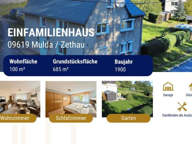 Haus kaufen in Zethau, Mulda/Sachsen