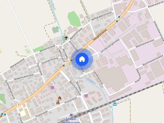 Apartment mieten in Felben-Wellhausen, Thurgau