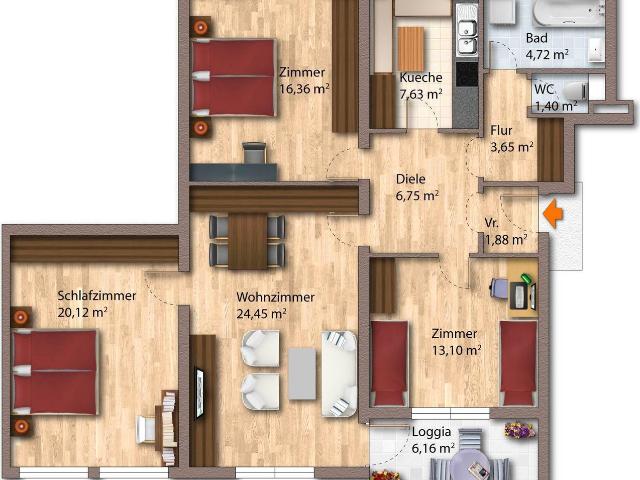 Wohnung mieten in Saalfelden, Salzburg