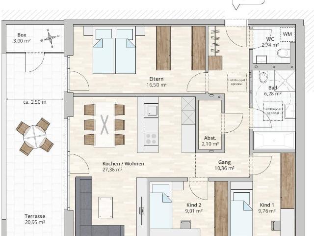 Apartment kaufen in Rankweil, Brederis