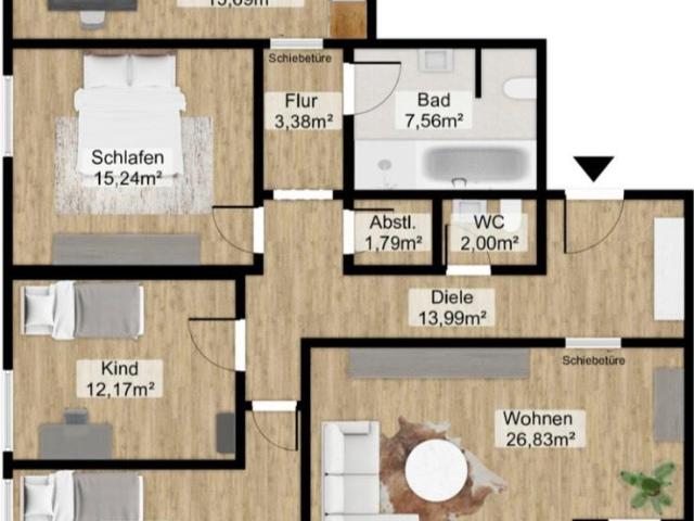 Wohnung kaufen in Marbach