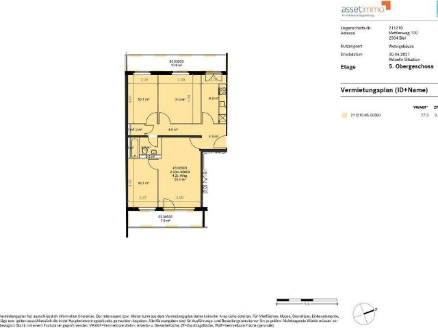 Apartment mieten in Biel, Bern