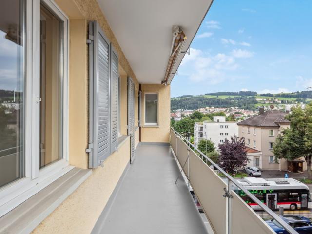 Apartment mieten in Schwarzenbach (SG), St. Gallen