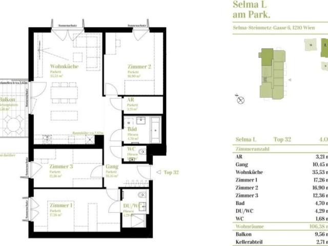 Apartment mieten in Floridsdorf, Wien