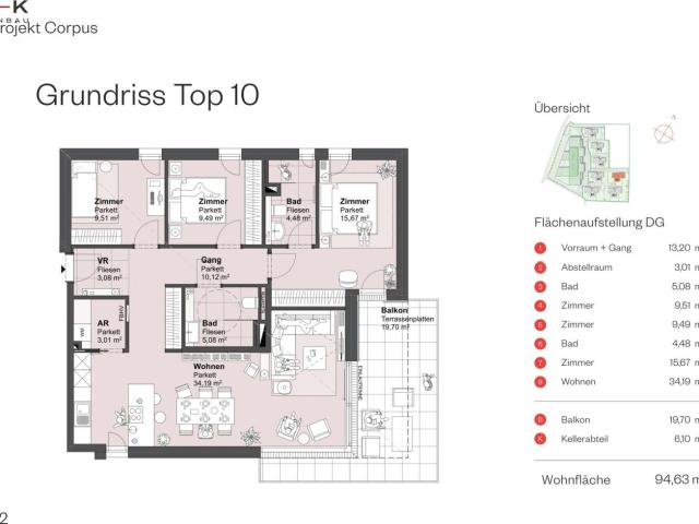 Wohnung kaufen in Grödig, Salzburg