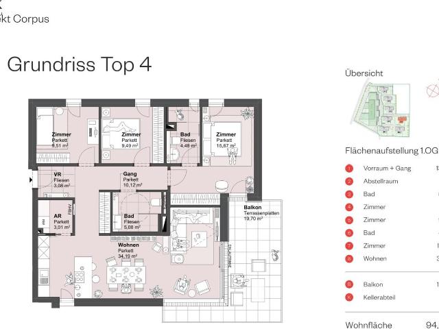 Wohnung kaufen in Grödig, Salzburg