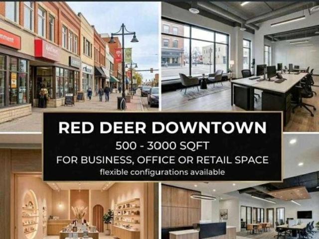 Commercial for rent in Downtown, City of Red Deer