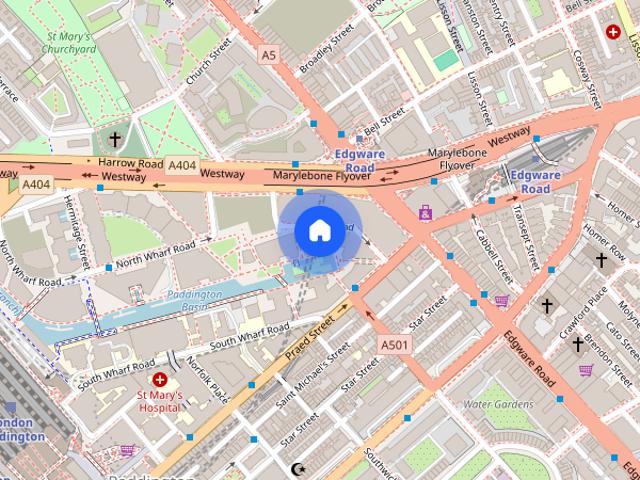 Apartment for rent in Paddington, Greater London