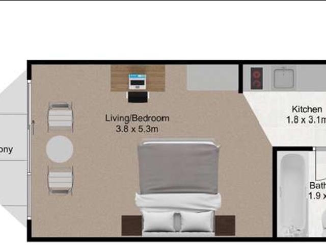 Apartment for rent in Auckland, Oroua County