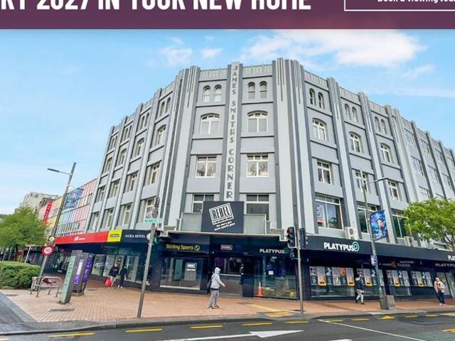 Apartment for rent in Te Aro, Wellington