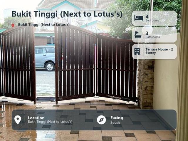 Terraced House for sale in Bandar Bukit Tinggi, Bandaraya Klang