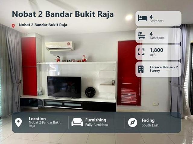 Terraced House for rent in Bandar Bukit Raja, Bandaraya Klang