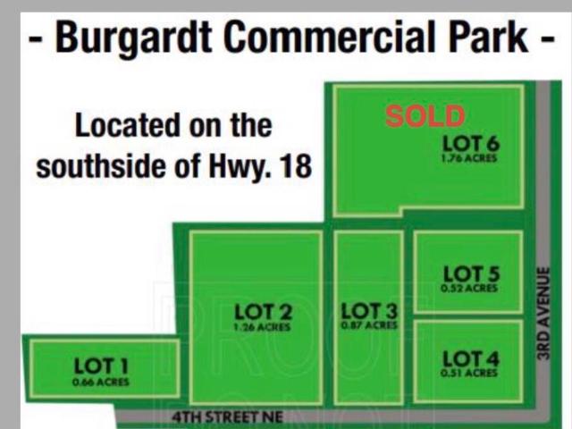 Land for sale in Britt, Iowa