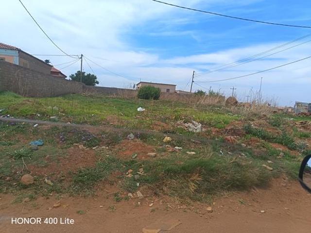 Land for sale in Evaton, Emfuleni Local Municipality