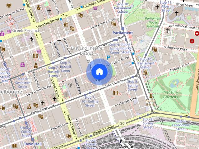Apartment for rent in East End Theatre District, Melbourne